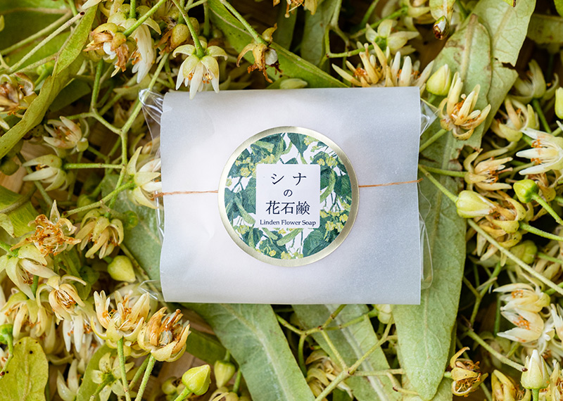 シナの花 石鹸 80g 無添加 化粧品 オーガニック 石けん せっけん 石鹸 清川屋 シナの花 石鹸 80g 無添加 化粧品 オーガニック 石けん せっけん 石鹸 清川屋