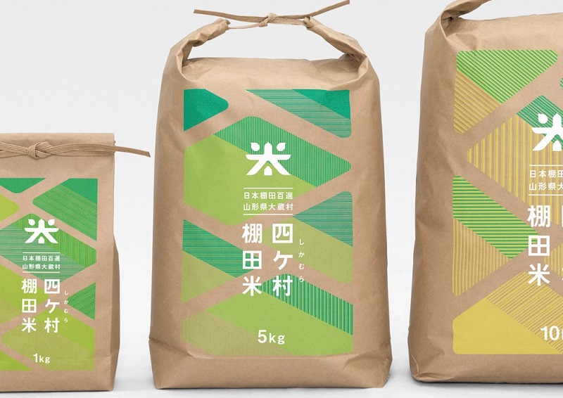 四ヶ村 棚田米 300g 山形エクセレントデザイン 四ヶ村 棚田米 清川屋