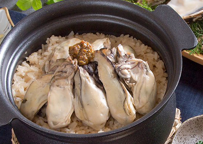 牡蠣飯の素 名店 田園 監修 牡蛎 カキ 炊き込みごはん 宮城 郷土料理 魚介類 加工品 清川屋