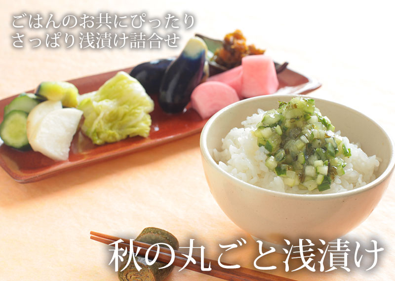 秋の丸ごと浅漬け 小茄子 赤かぶ 山形のだしなど6種の浅漬け詰合せ 秋 清川屋 秋の丸ごと浅漬け 小茄子 赤かぶ 山形のだしなど6種の浅漬け詰合せ 秋 清川屋