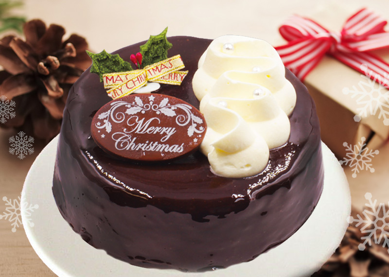 ショコラ セレナーデ 4号 清川屋のクリスマスケーキ 濃厚チョコレートケーキ ショコラ セレナーデ 清川屋