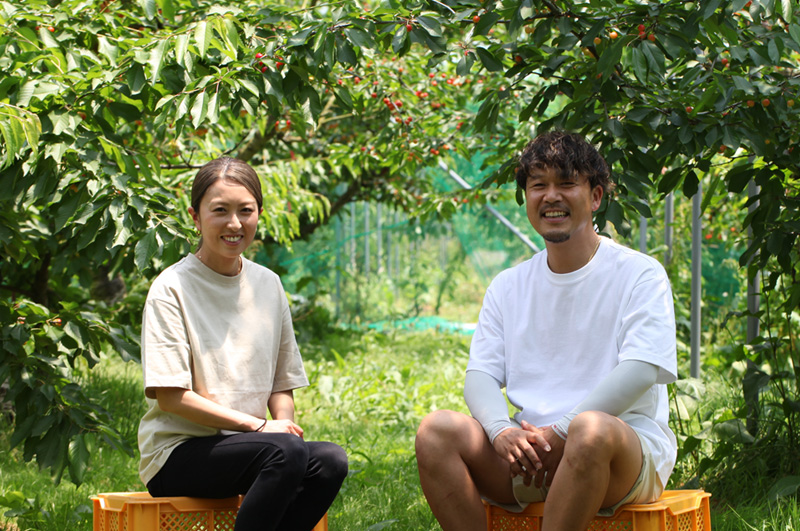 初夏の果樹園より―タキグチフルーツガーデンさんのさくらんぼ・桃・ぶどう事情