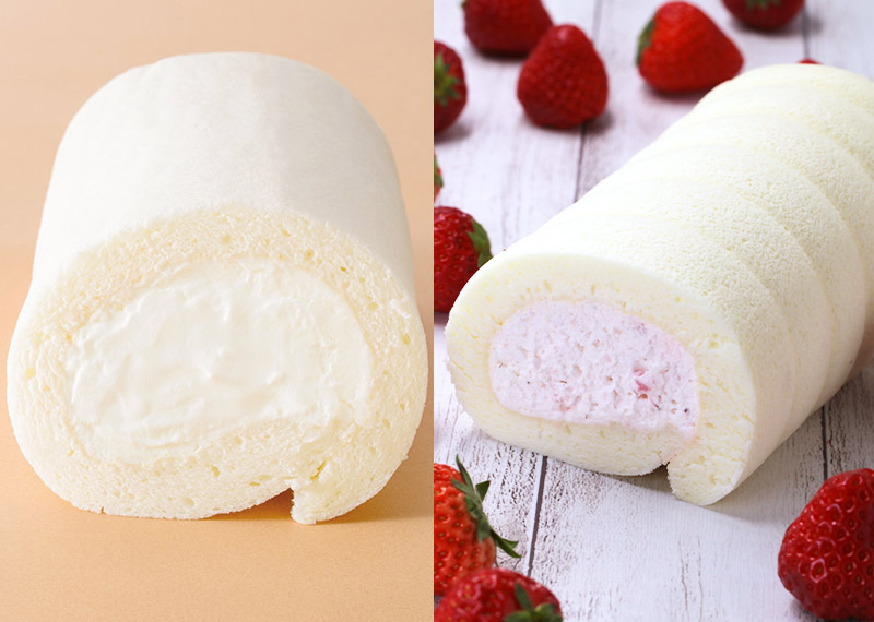 ほわいとぱりろーるいちごセット