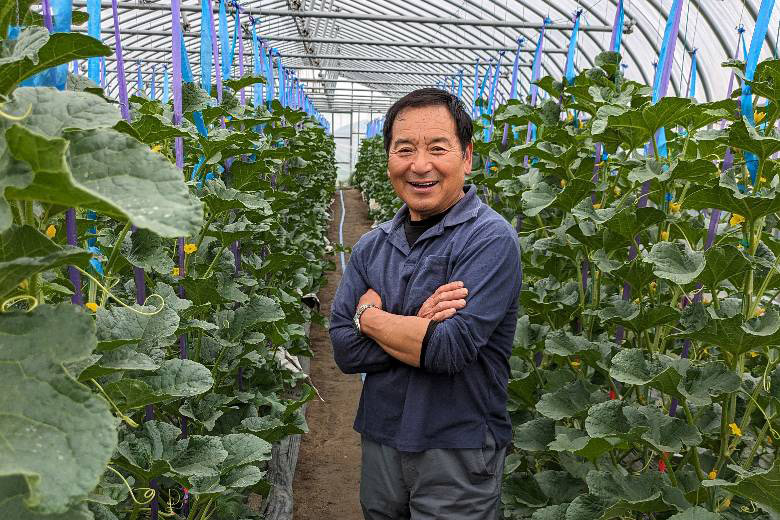お嫁に出すまで手間暇かけて―アールスメロン、伝説の庄内米生産者 