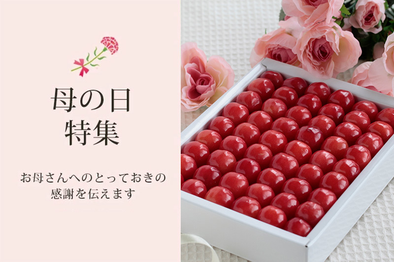 佐藤錦に料亭の特製お重、季節限定スイーツも！清川屋の母の日ギフト